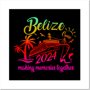 Belize Cruise 2024 Family Friends Group Vacation Posters and Art